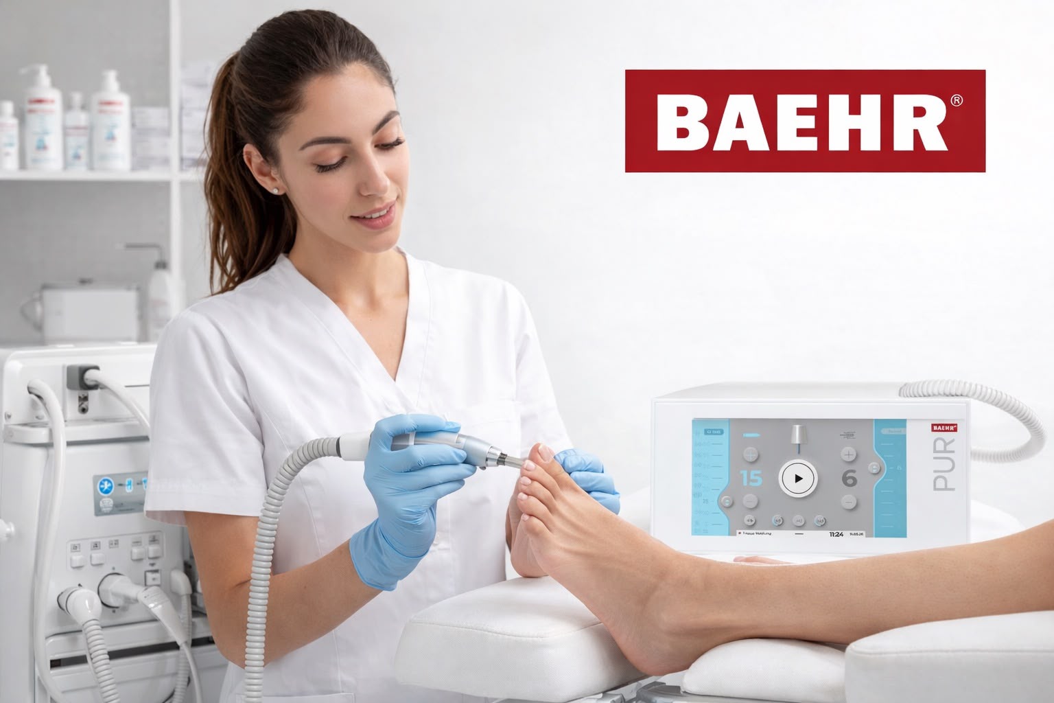 Tratamiento profesional de podología BAEHR